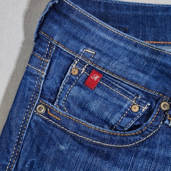 Mavi Jeans women's size 26/34 ink blue Serena Low rise super skinny stretch - Picture 10 of 15